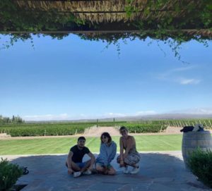 Louise, Marylou et Thomas