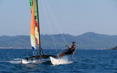 Une semaine de stage catamaran