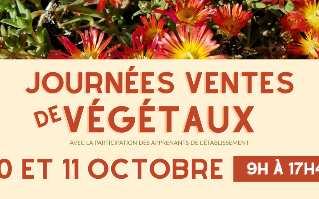 Deux jours pour faire le plein de plantes et produits locaux à l’exploitation !