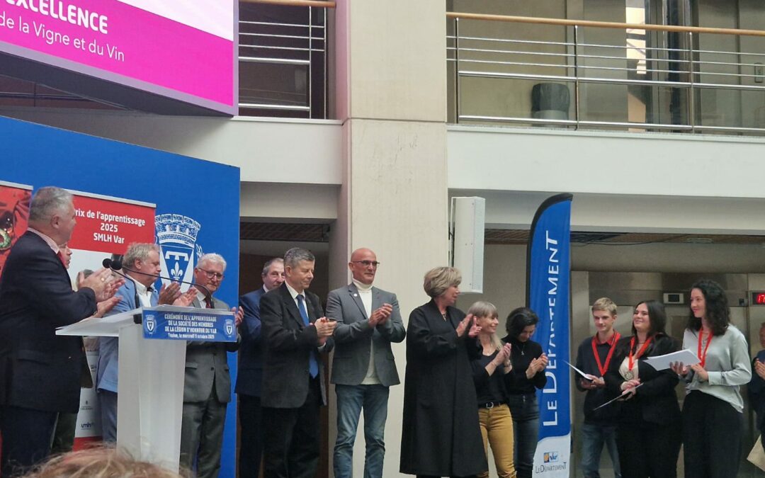 Nos apprentis brillent lors du Prix de l’Apprentissage !