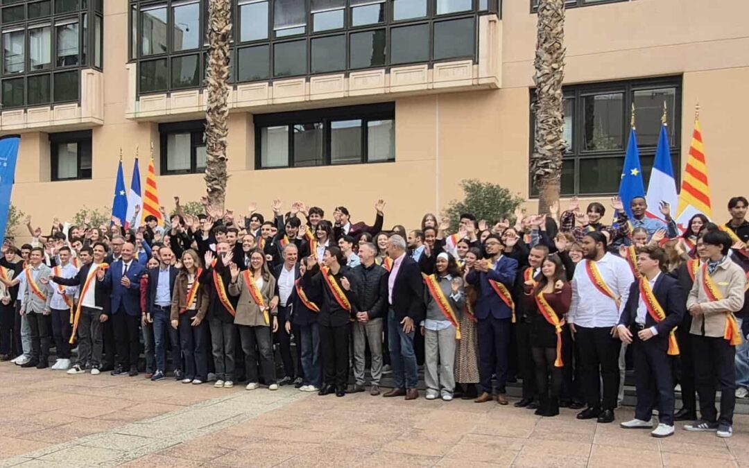 Nos élèves au Parlement Régional de la Jeunesse !