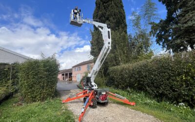 Une nouvelle nacelle pour les formations en paysage et élagage