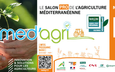 Du 13 au 15 octobre, retrouvez Agricampus Var au salon MED’Agri à Avignon !